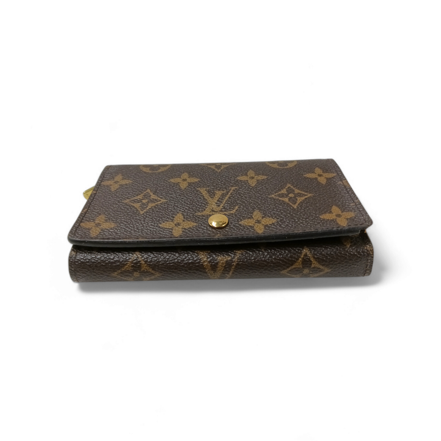 LOUIS VUITTON Wallet M61730 *Damage* Brown Rank B