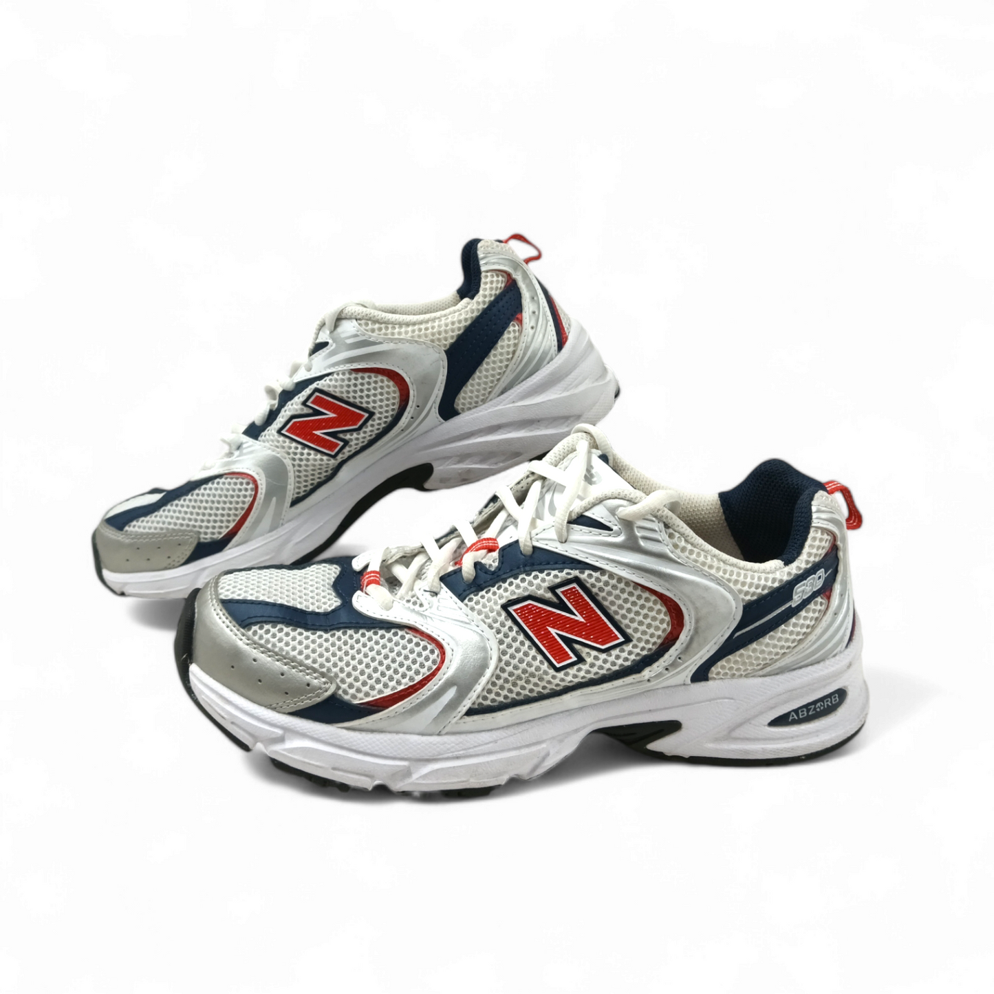NEW BALANCE Sneaker 42 MR530L0 Mens Silver/Navy Rank B