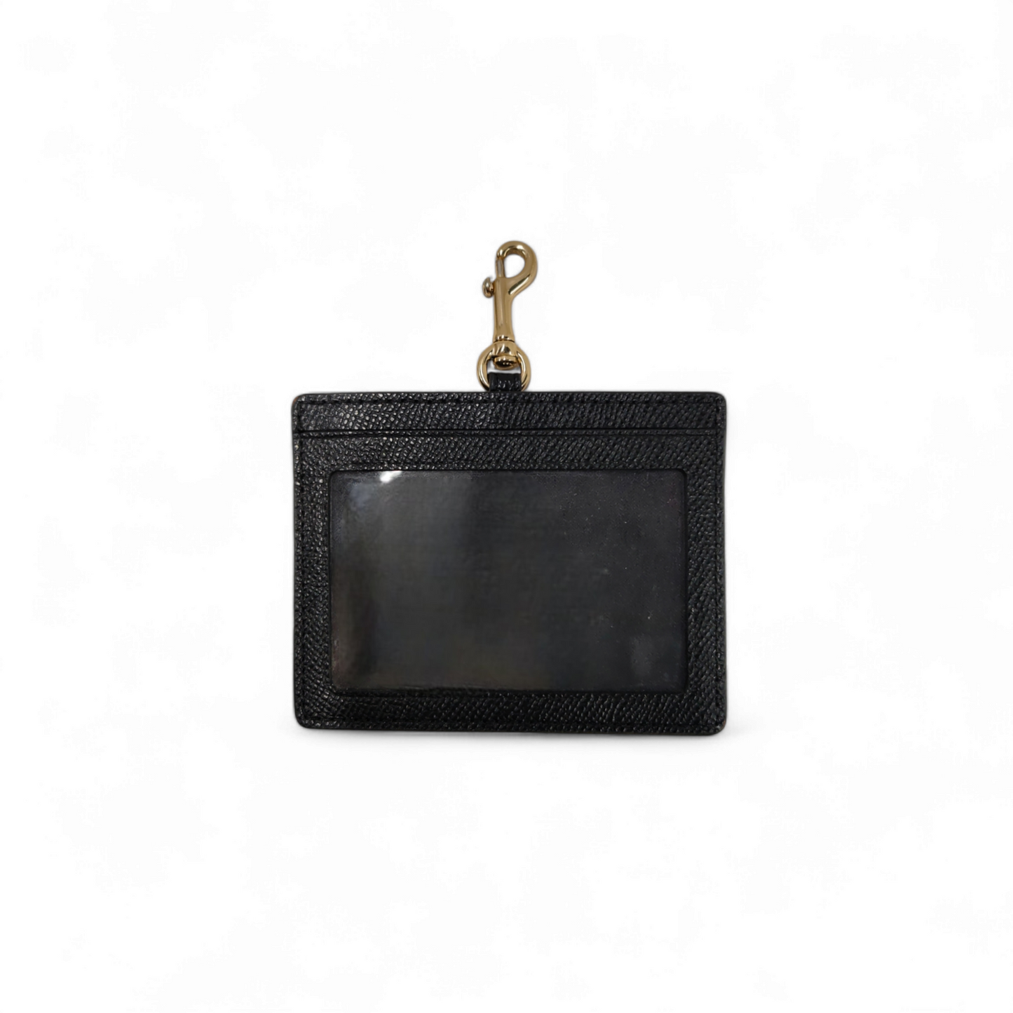 COACH Card Case 67666 Black Rank A