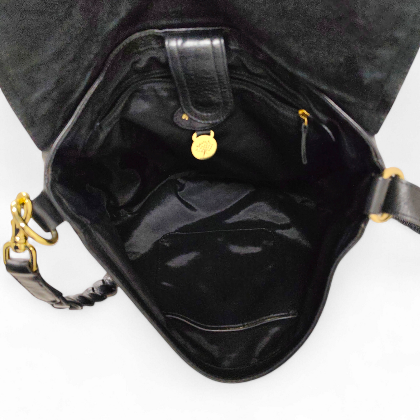 MULBERRY Shoulder Bag Black 913606 Rank B