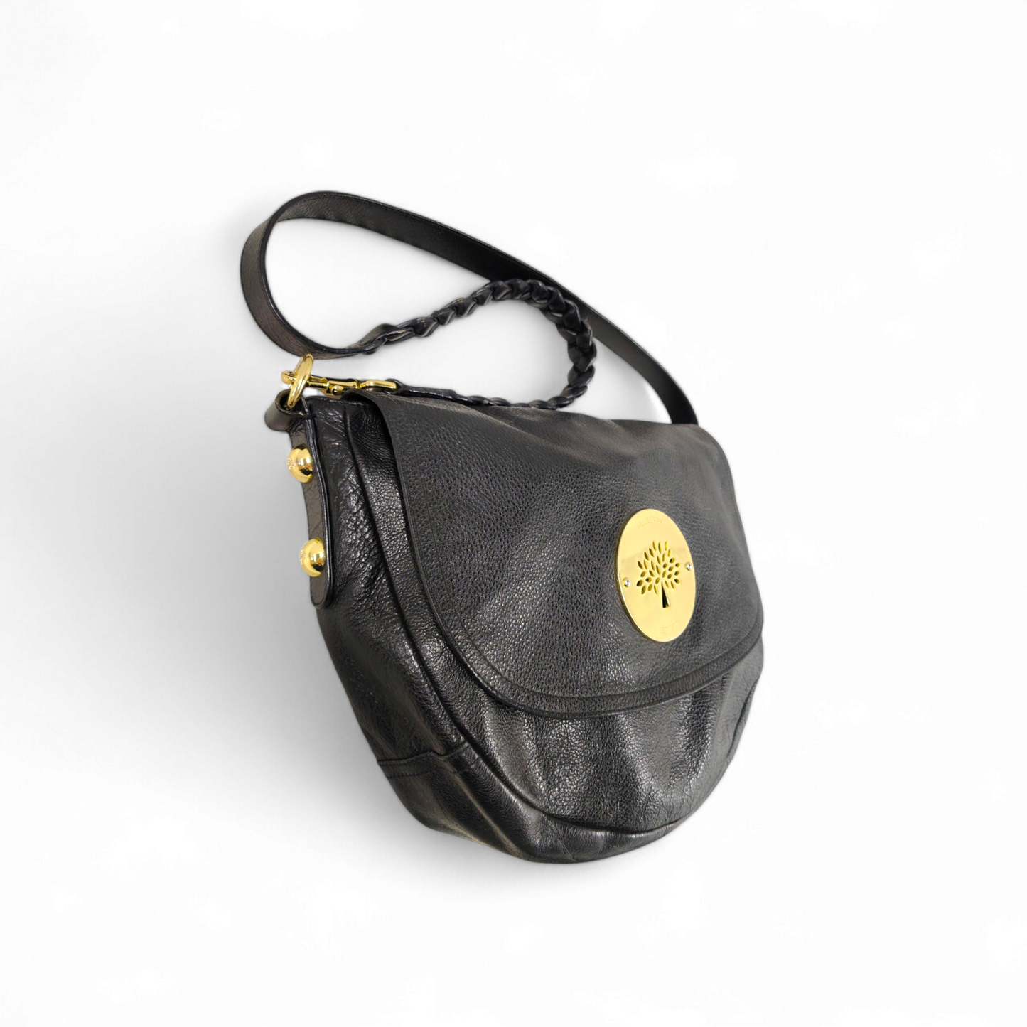 MULBERRY Shoulder Bag Black 913606 Rank B