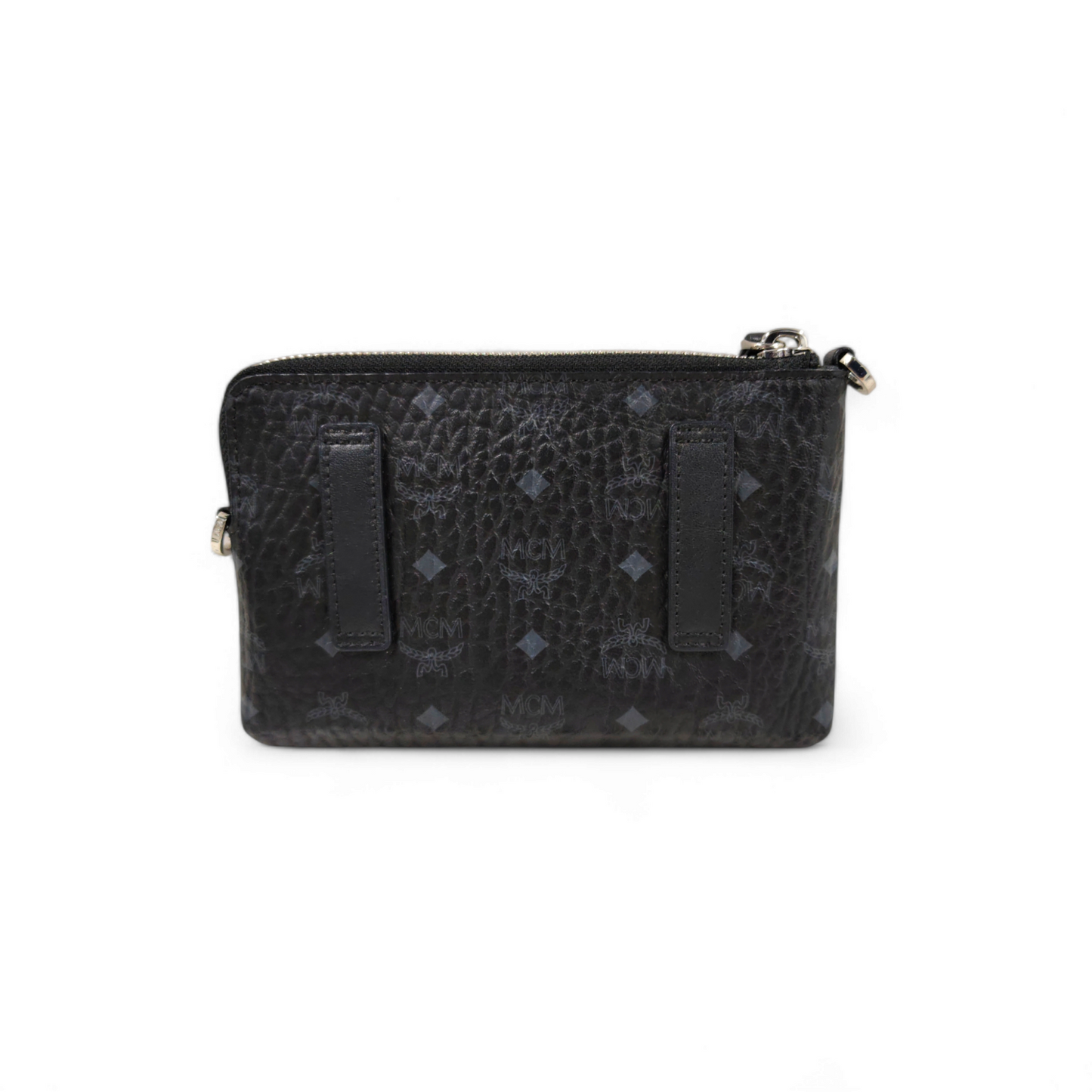 MCM Mini Shoulder Bag MYZ8AVI18BK001 Black Rank A