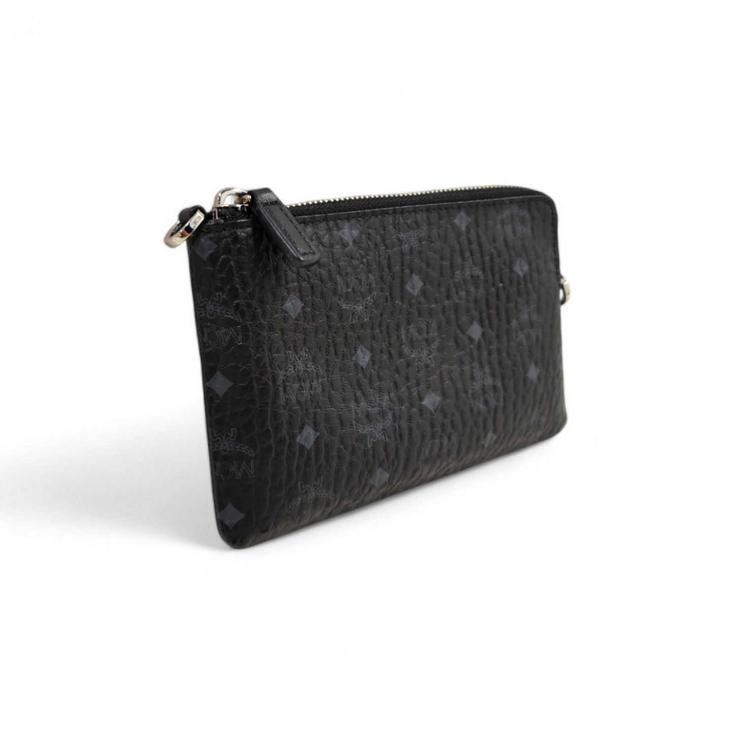 MCM Mini Shoulder Bag MYZ8AVI18BK001 Black Rank A