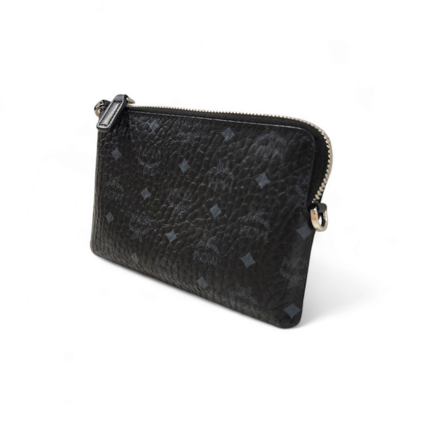 MCM Mini Shoulder Bag MYZ8AVI18BK001 Black Rank A
