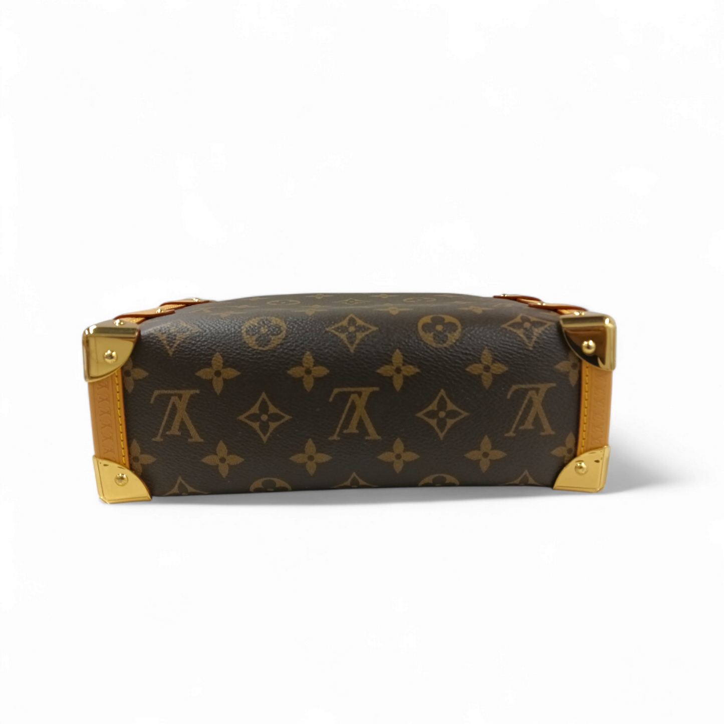 LOUIS VUITTON Shoulder Bag Side Trunk MM M4658 Brown IS015693 Rank A