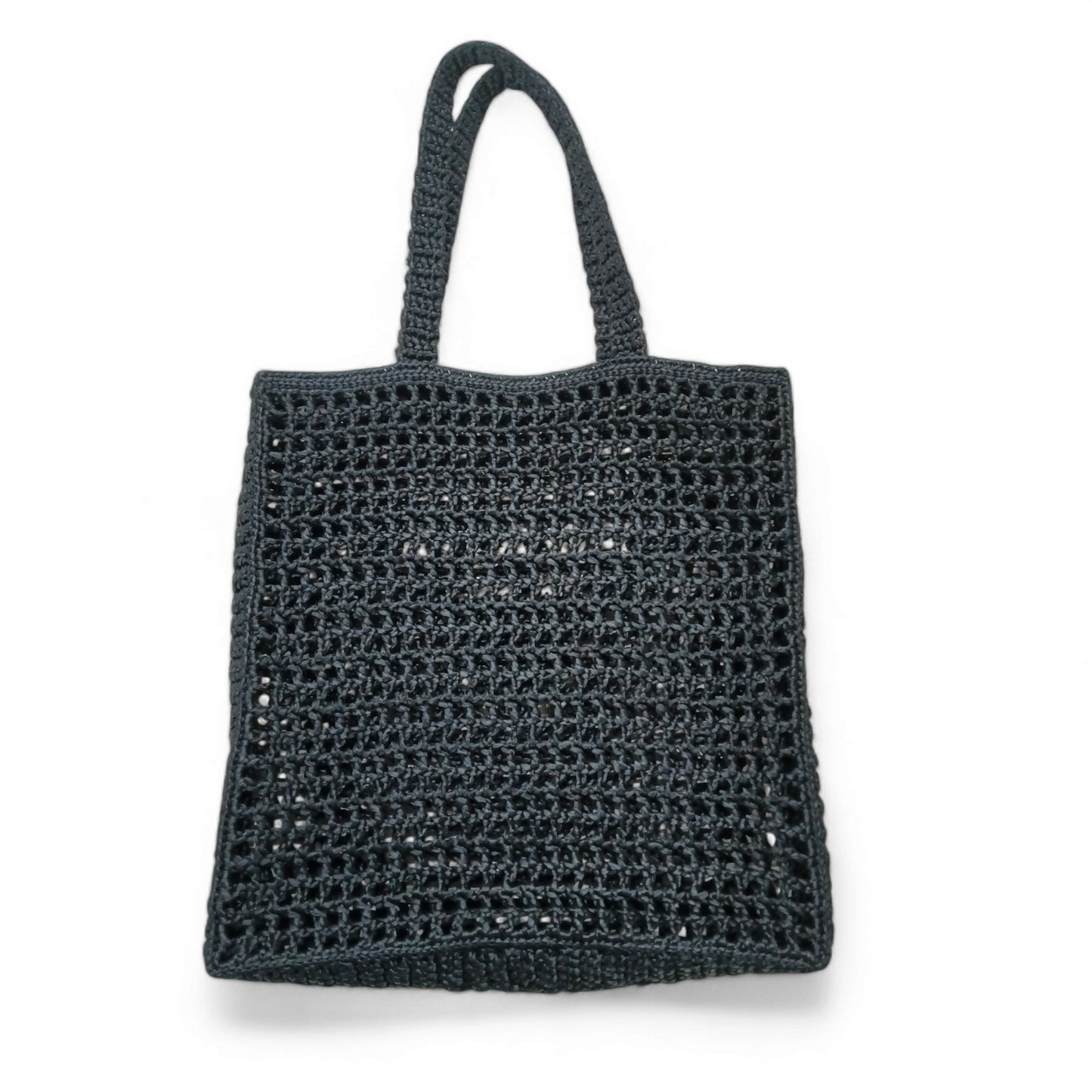 PRADA Tote Bag ITLTVDOWAZY8 *Stain* ISO 14443 BLACK/WHITE Rank B