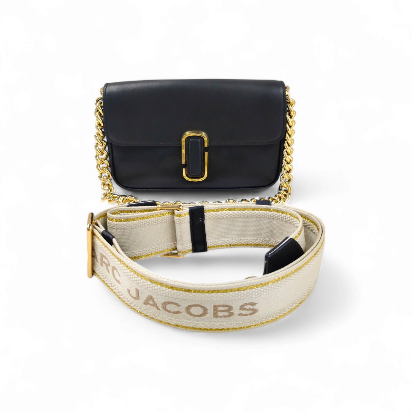 MARC JACOBS 2WAY Bag H956L01PF22-001 Black Rank B