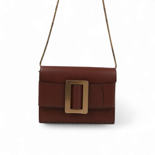 BOYY Shoulder Bag CLUTCHES Brown Rank BC