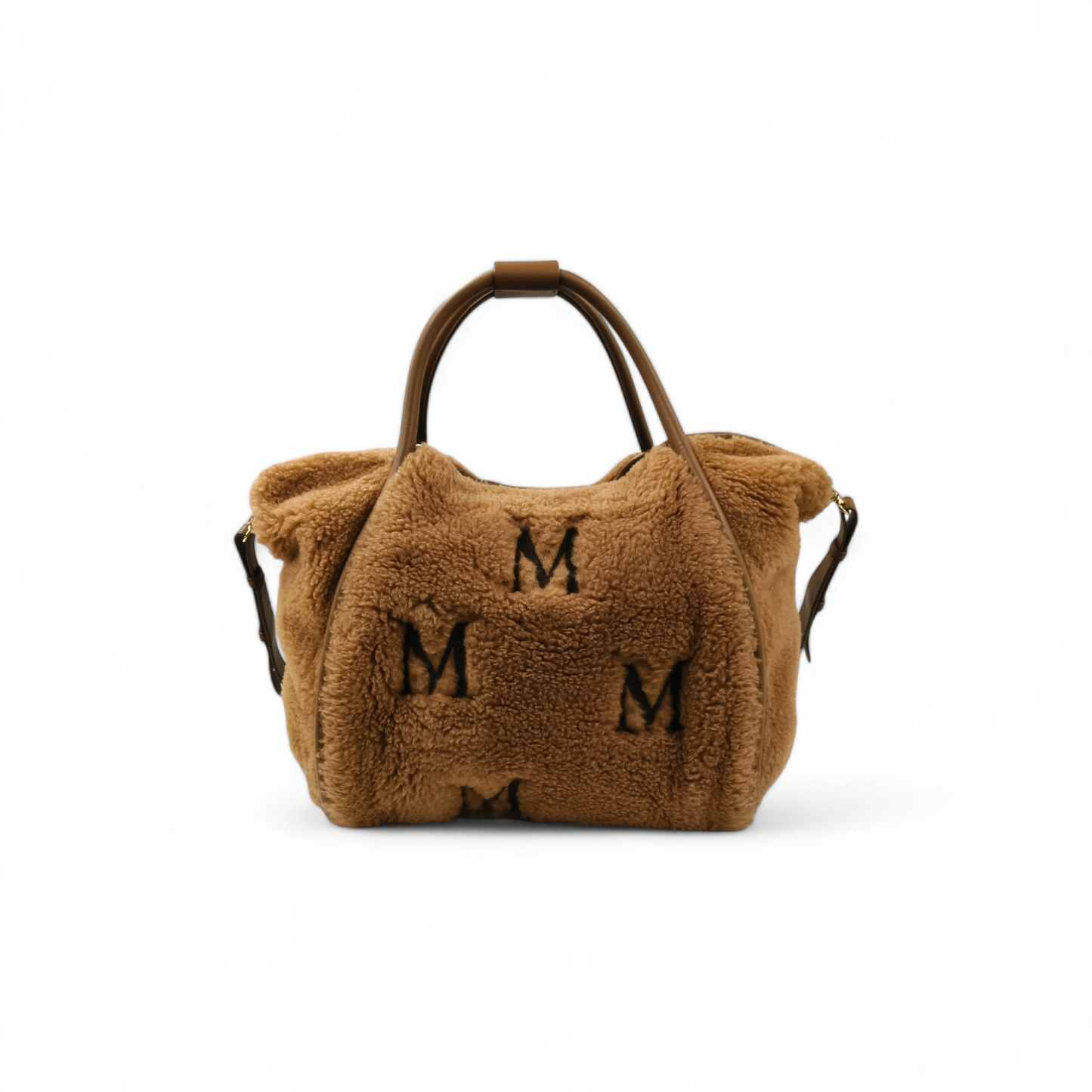 MaxMara 2WAY Bag TMARINM Brown Rank A