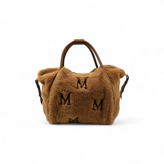 MaxMara 2WAY Bag TMARINM Brown Rank A