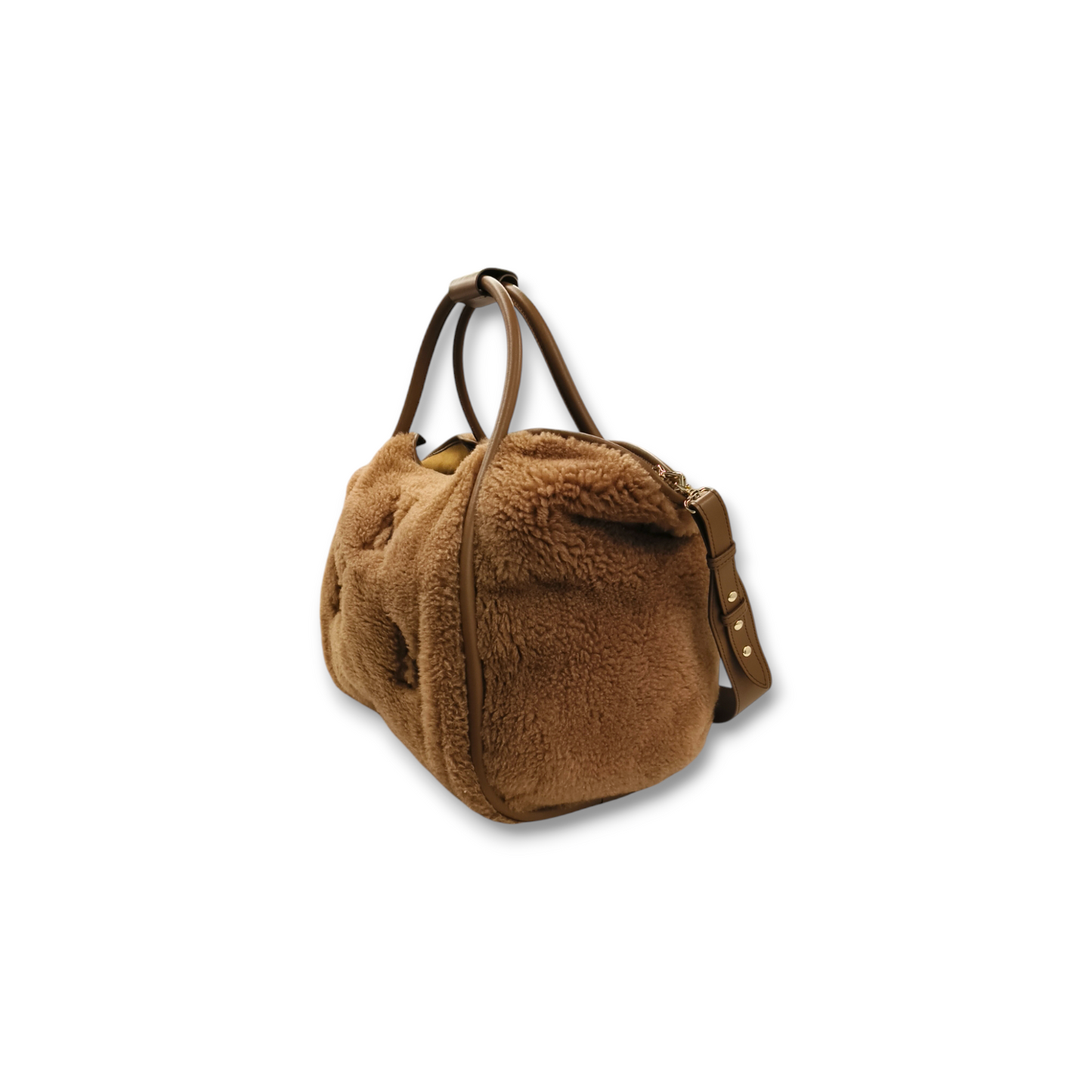 MaxMara 2WAY Bag TMARINM Brown Rank A