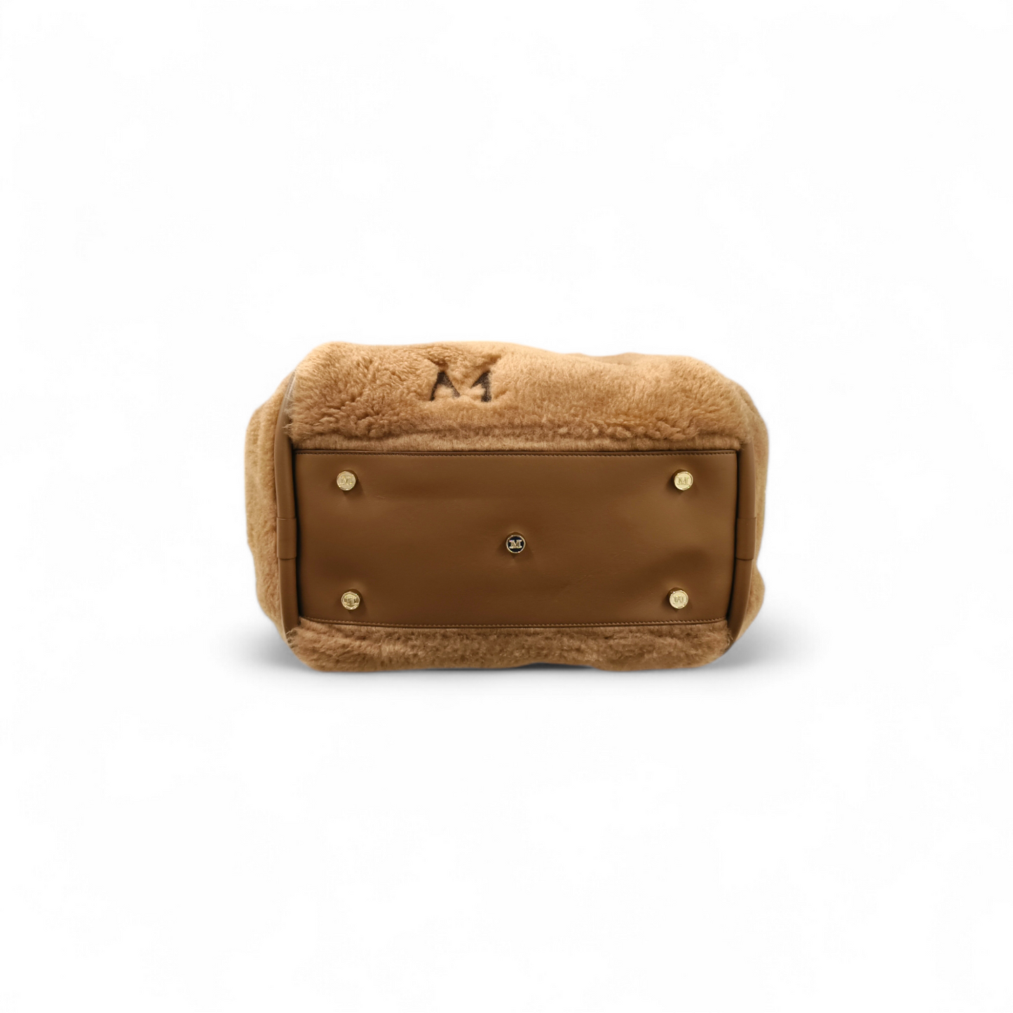 MaxMara 2WAY Bag TMARINM Brown Rank A