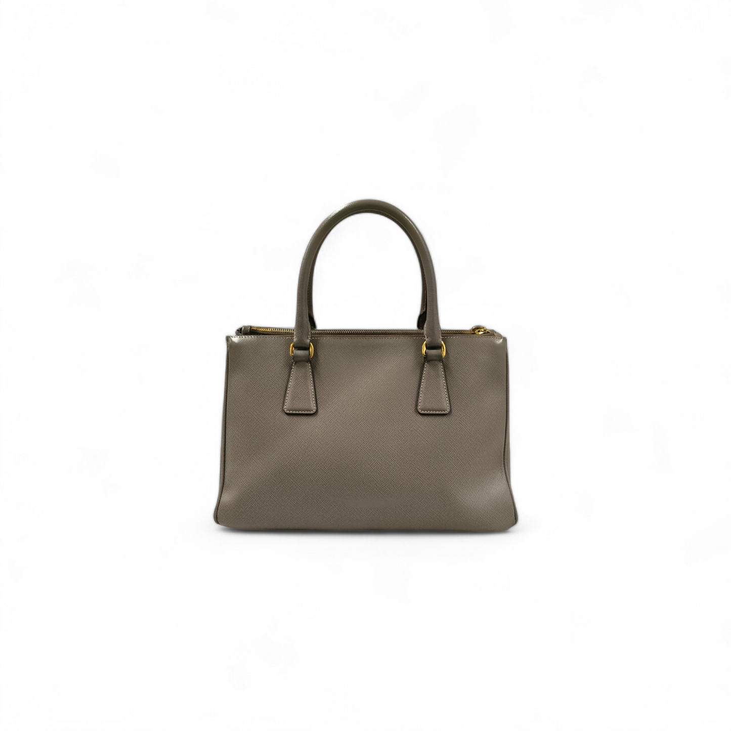 PRADA 2WAY Bag Galleria Medium 1BA863 Beige 165 8 *Stain Scratch* Rank B