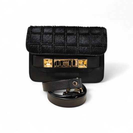 Proenza Schouler Shoulder bag PS11 Black Rank B