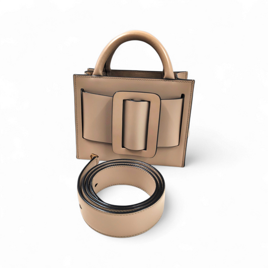 BOYY 2WAY BAG bobby 18 BEIGE Rank A