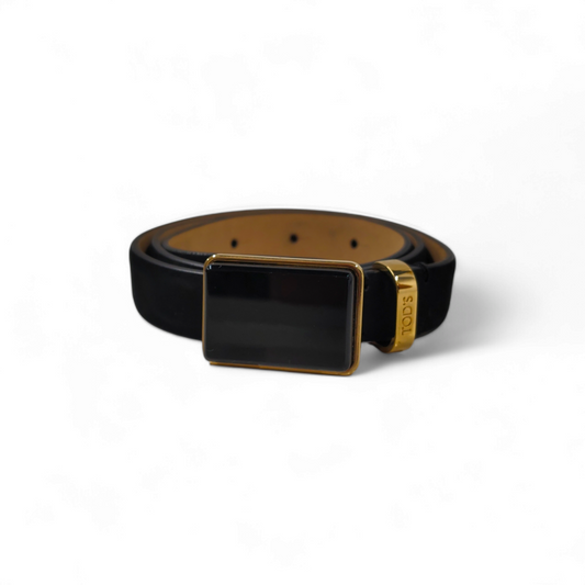 TOD'S Belt PH30 Black Rank B