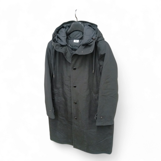 BURBERRY Trench Coat Size 46 Lady's Black Rank B