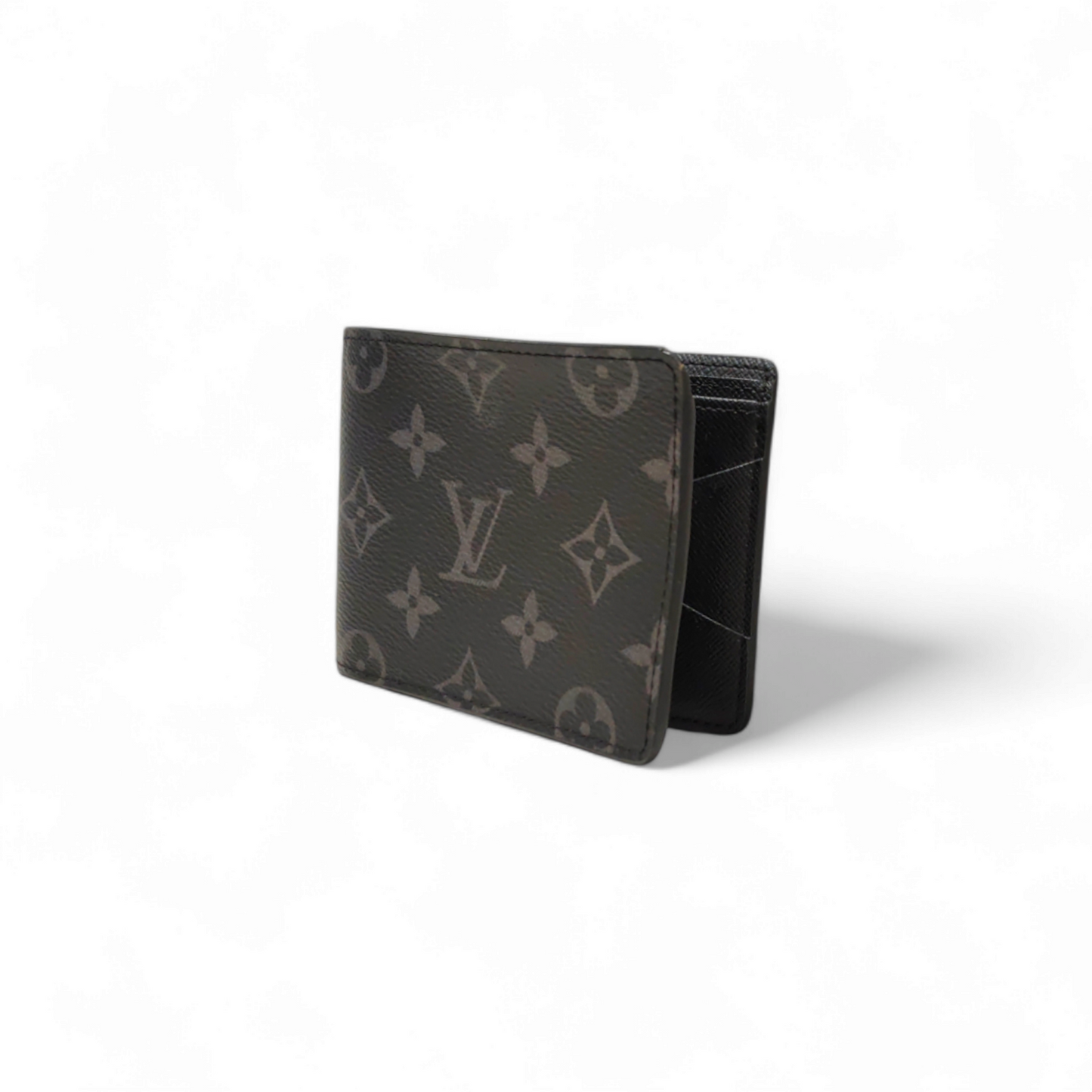 LOUIS VUITTON Wallet M61695 *Damage* Black Rank B