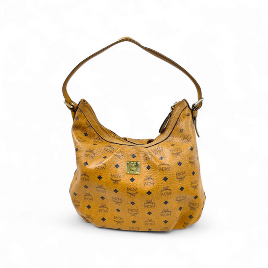 MCM Handbag 1010099040122 *Damage Brown Rank BC