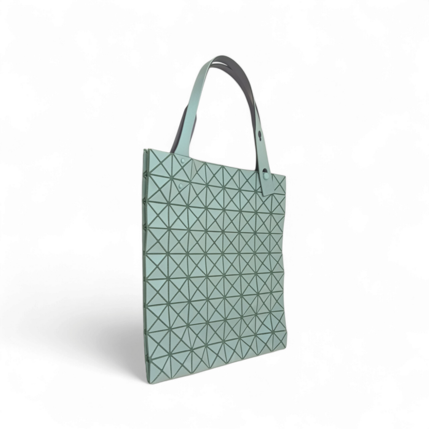 BAO BAO ISSEY MIYAKE Tote Bag BB43AG512 Green Rank A