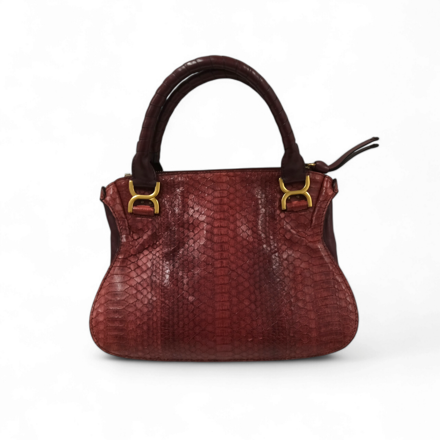 Chioe handbag Clafskin 031056-24 Red Rank B