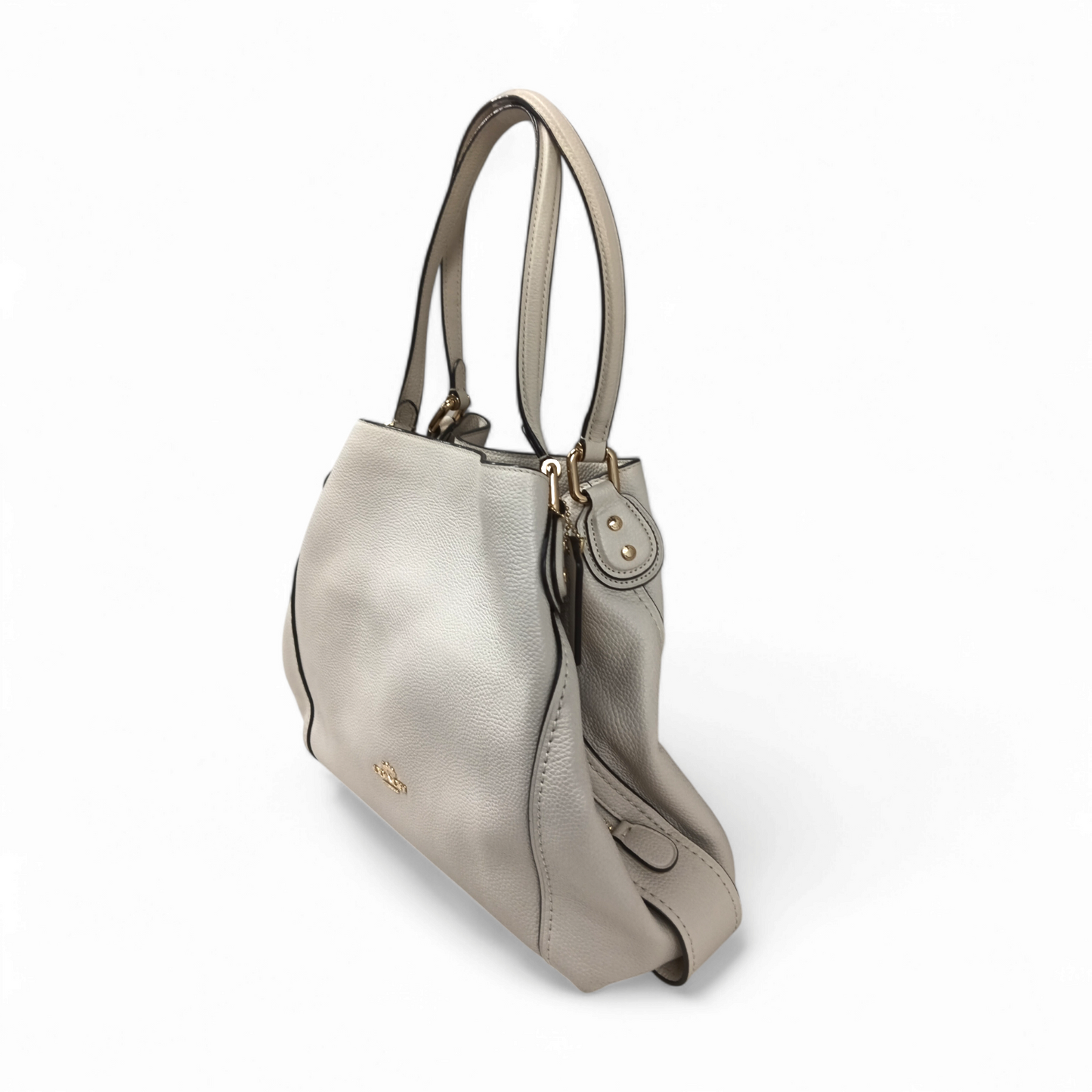 COACH 2WAY Bag 57125 *Stain* White Rank B