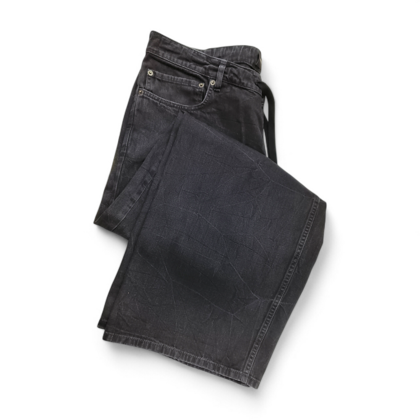 BALENCIAGA Jeans XXL Mens Black 786643