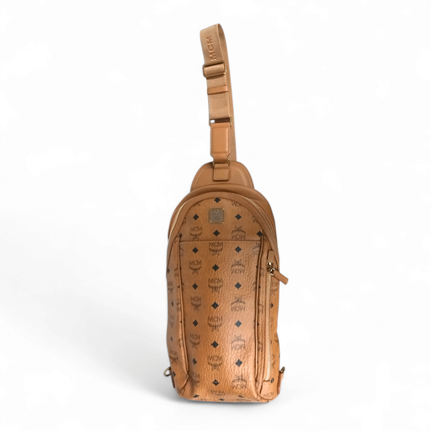 MCM Shoulder bag MML6SV34C0001 INSIDE DAMAGE Rank C