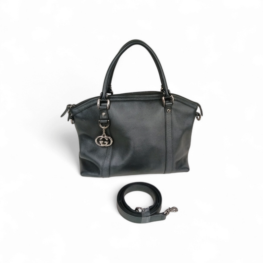 GUCCI 2WAY Bag 341503 524947 Black Rank B