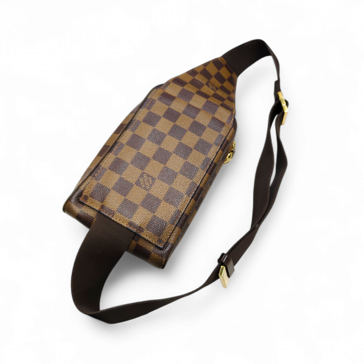 LOUIS VUITTON Body Bag Damier CA0094 Brown N51994 *Stain* Rank BC