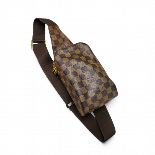 LOUIS VUITTON Body Bag Damier CA0094 Brown N51994 *Stain* Rank BC