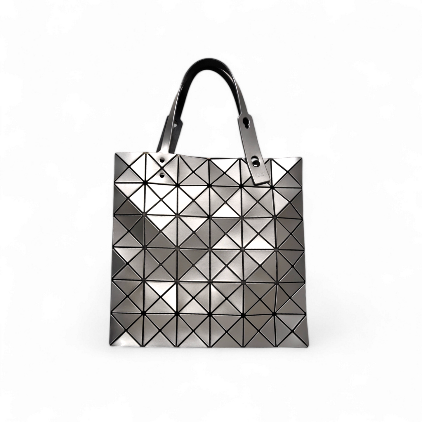 BAO BAO ISSEY MIYAKE Tote Bag  BB13-AG053 Gray * Stain * Rank B