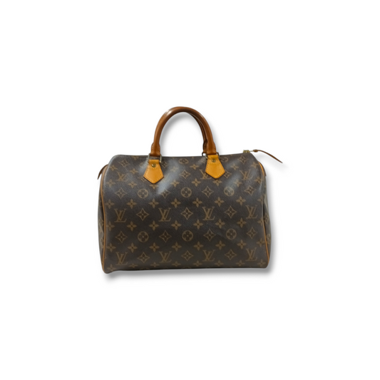 LOUIS VUITTON Boston Bag Monogram M41522 Brown TH0039 Rank BC