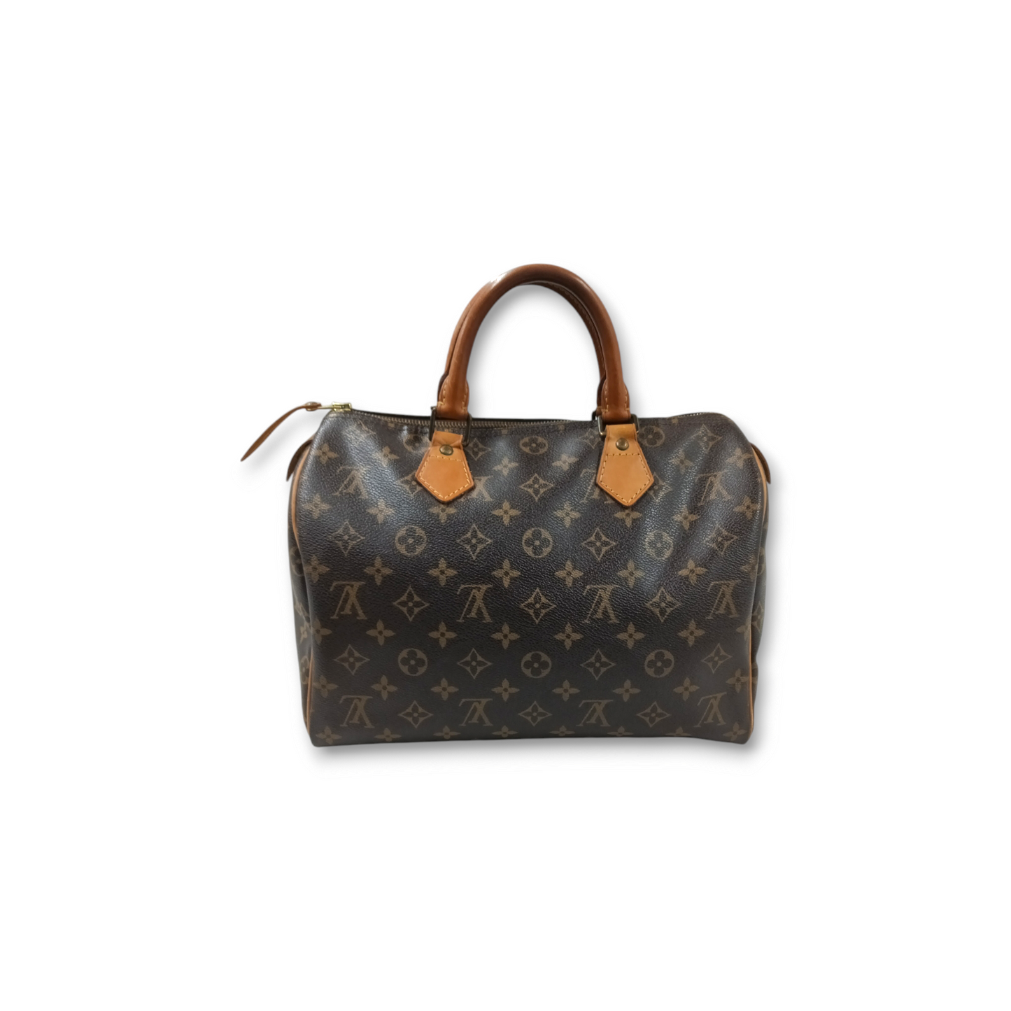 LOUIS VUITTON Boston Bag Monogram M41522 Brown TH0039 Rank BC