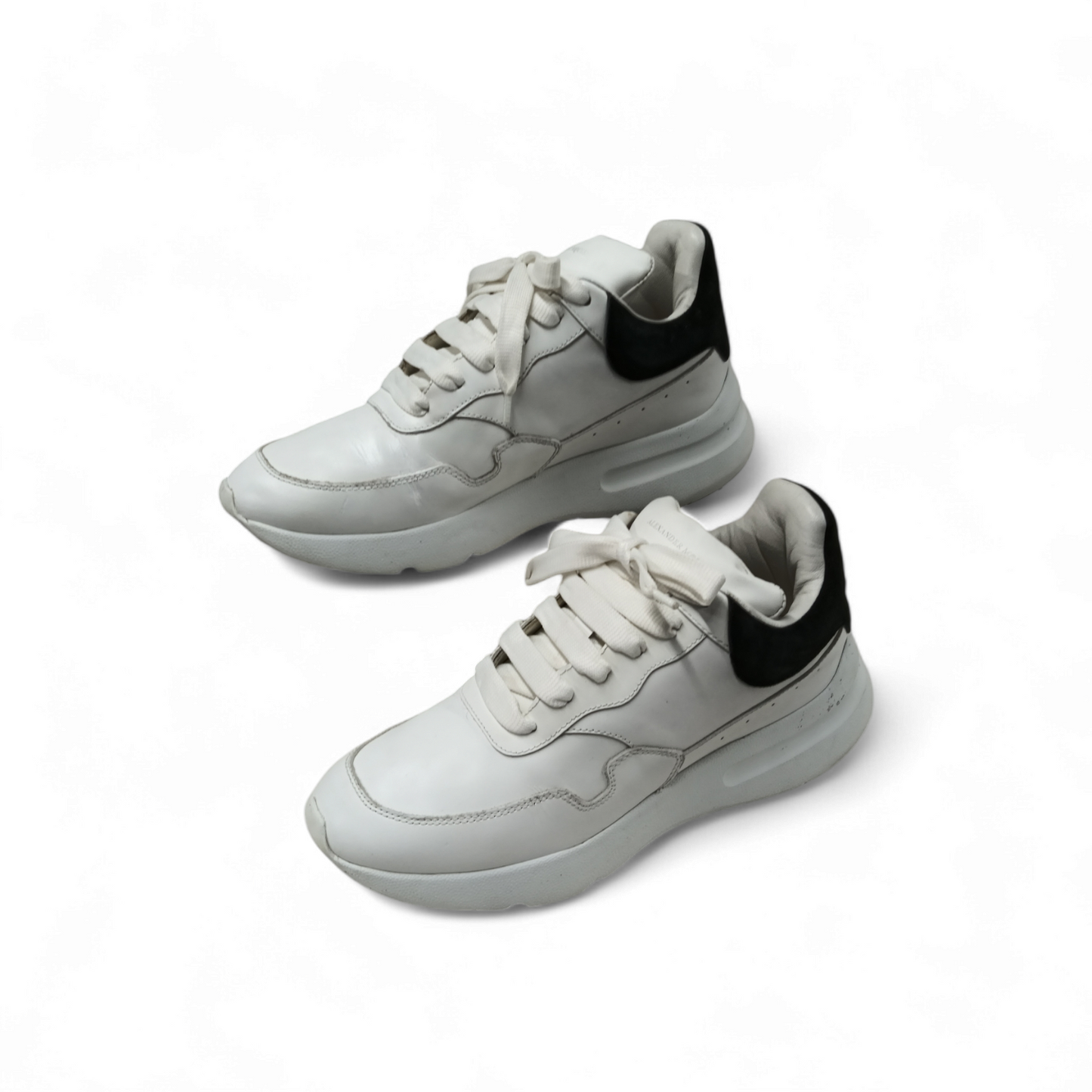 ALEXANDER McQUEEN Sneaker Size 38 1/2 508291 Lady's White *Stain*