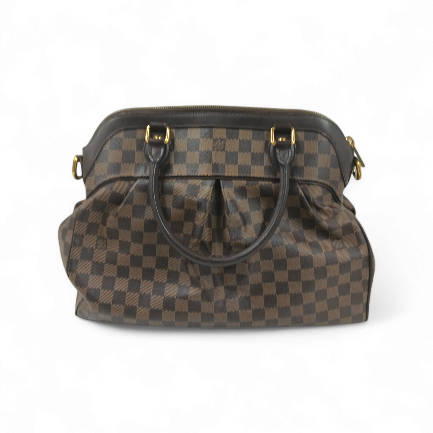 LOUIS VUITTON 2WAY Bag Damier Trevi GM N51998 Brown AR1017 Rank B