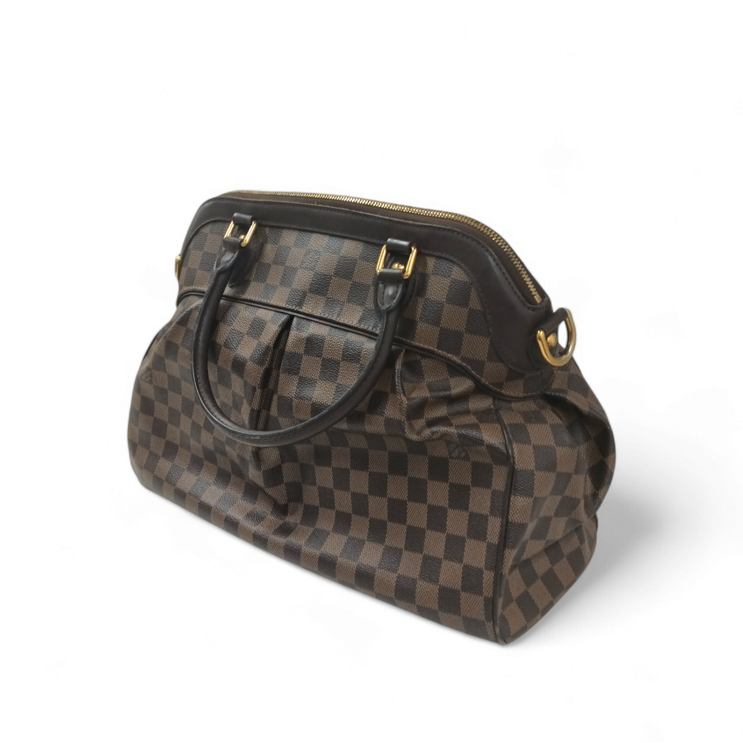 LOUIS VUITTON 2WAY Bag Damier Trevi GM N51998 Brown AR1017 Rank B