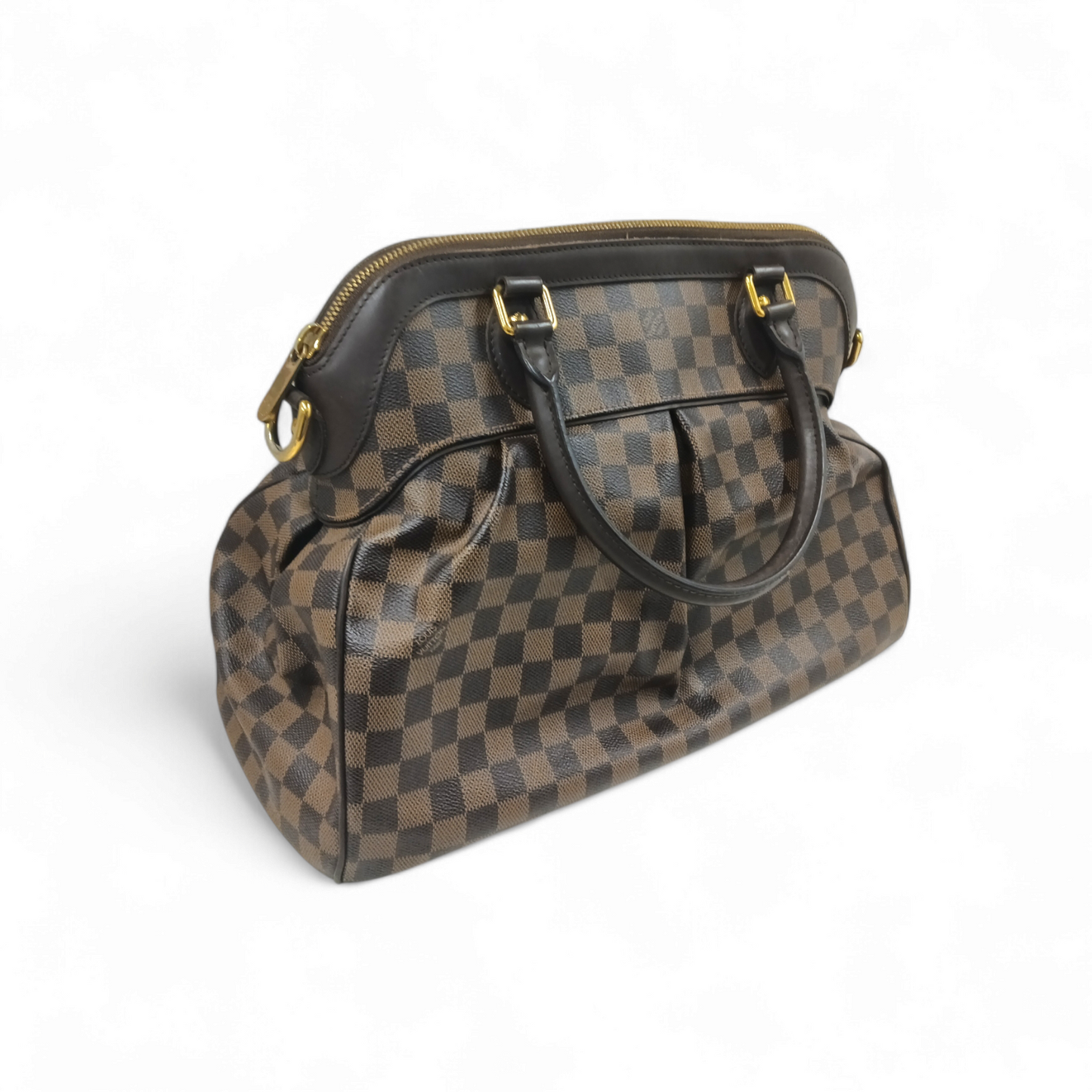 LOUIS VUITTON 2WAY Bag Damier Trevi GM N51998 Brown AR1017 Rank B