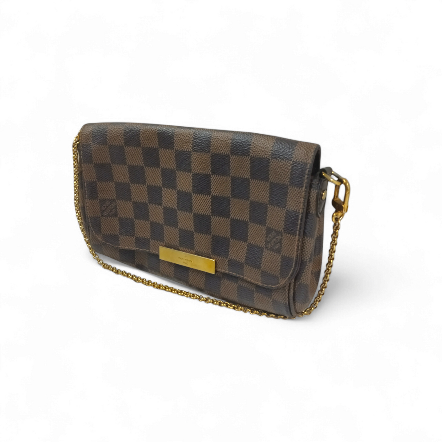 LOUIS VUITTON 2WAY Bag Damier N41276 FL3173 FAVORITE PM Rank B