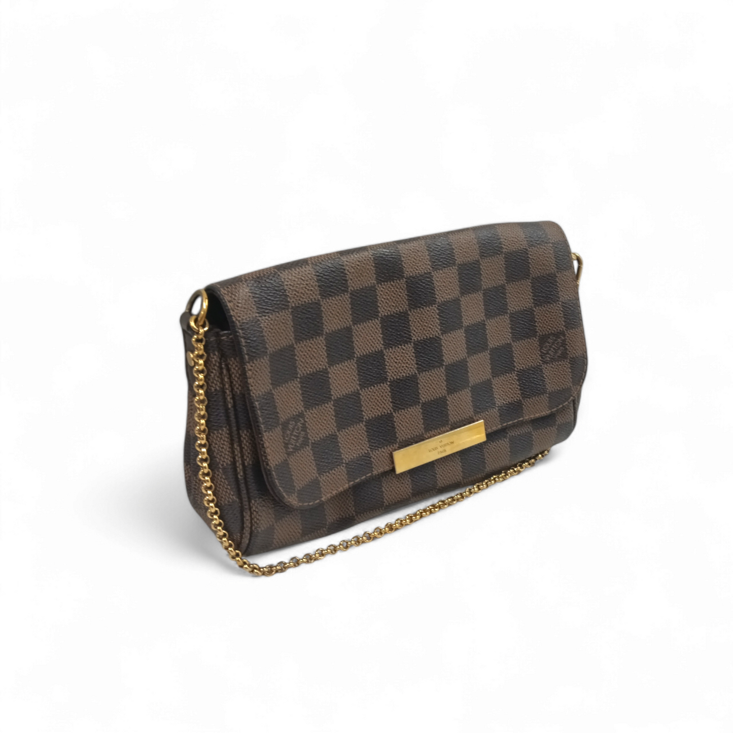 LOUIS VUITTON 2WAY Bag Damier N41276 FL3173 FAVORITE PM Rank B