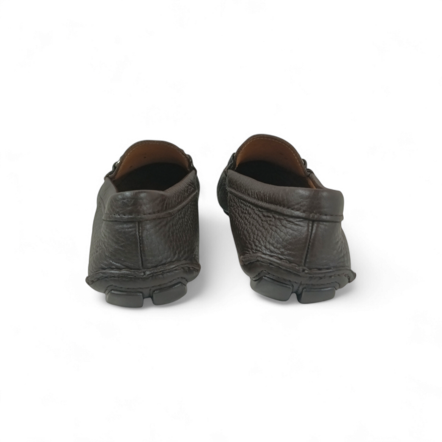 PRADA Driving Shoes Size 7 Mens Brown 2766 Rank B