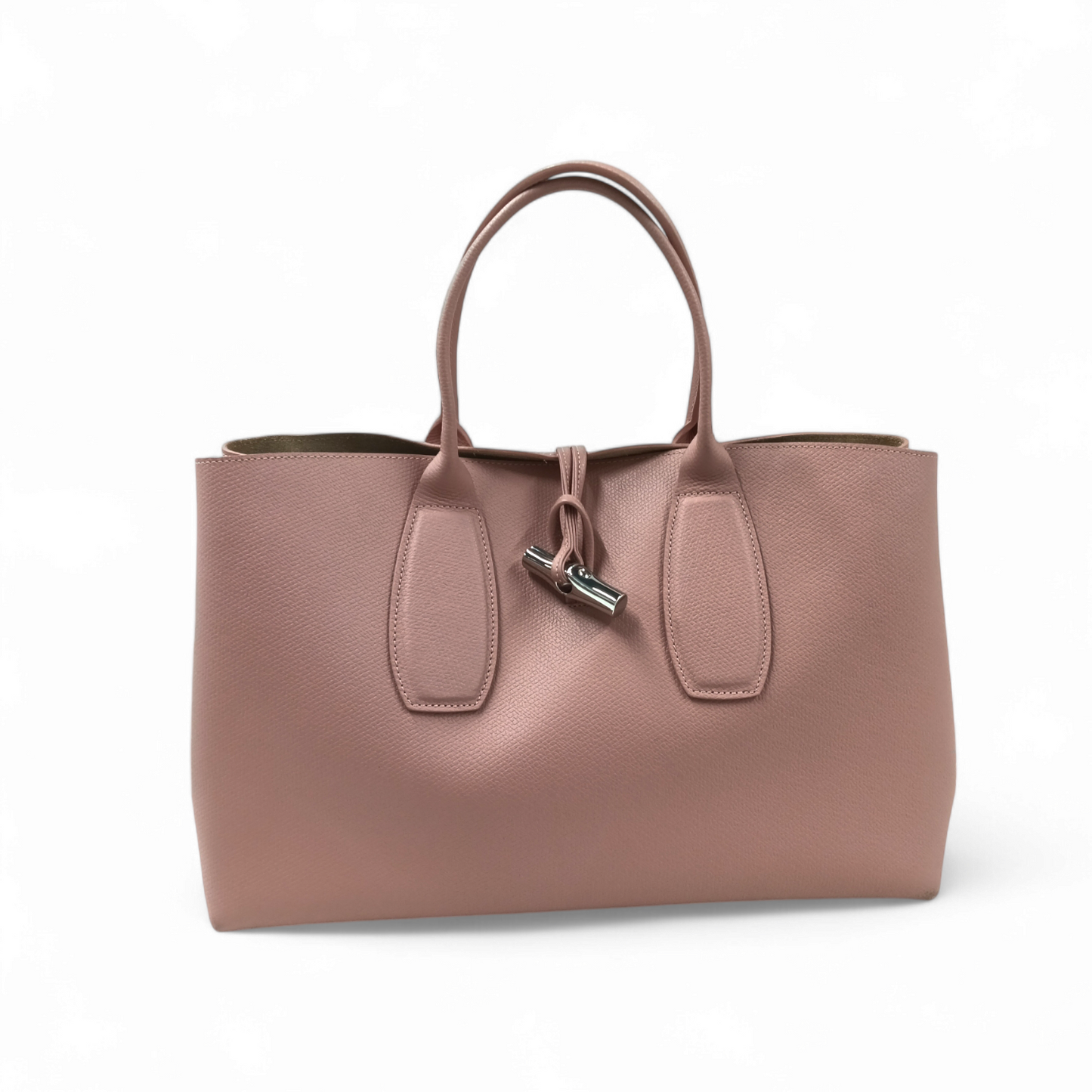 LONGCHAMP Handbag 10059HPN13 Pink ROSEAU Rank B