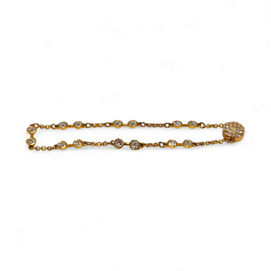 SWAROVSKI Bracelet GOLD Color