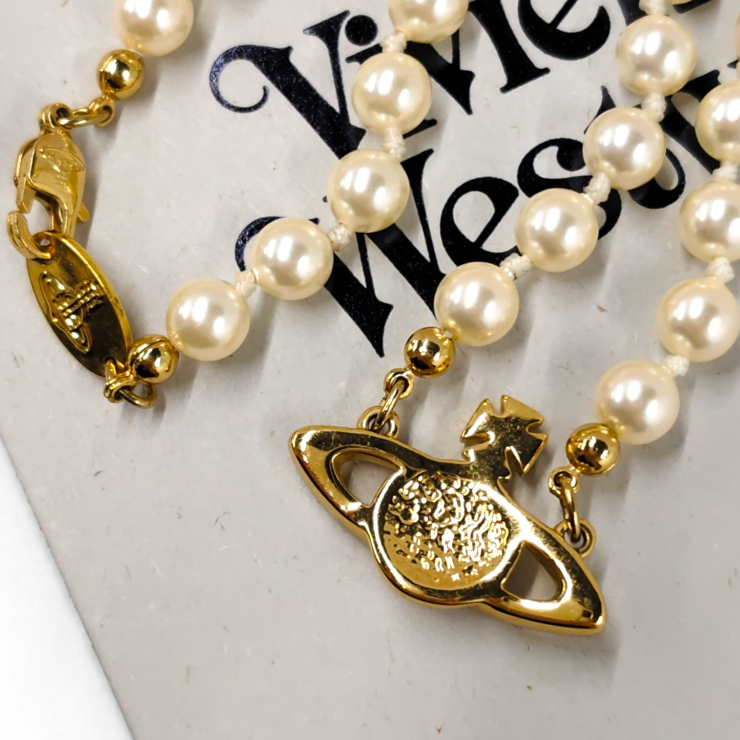 Vivienne Westwood Necklace Westwood MINI BAS RELIFE Rank B