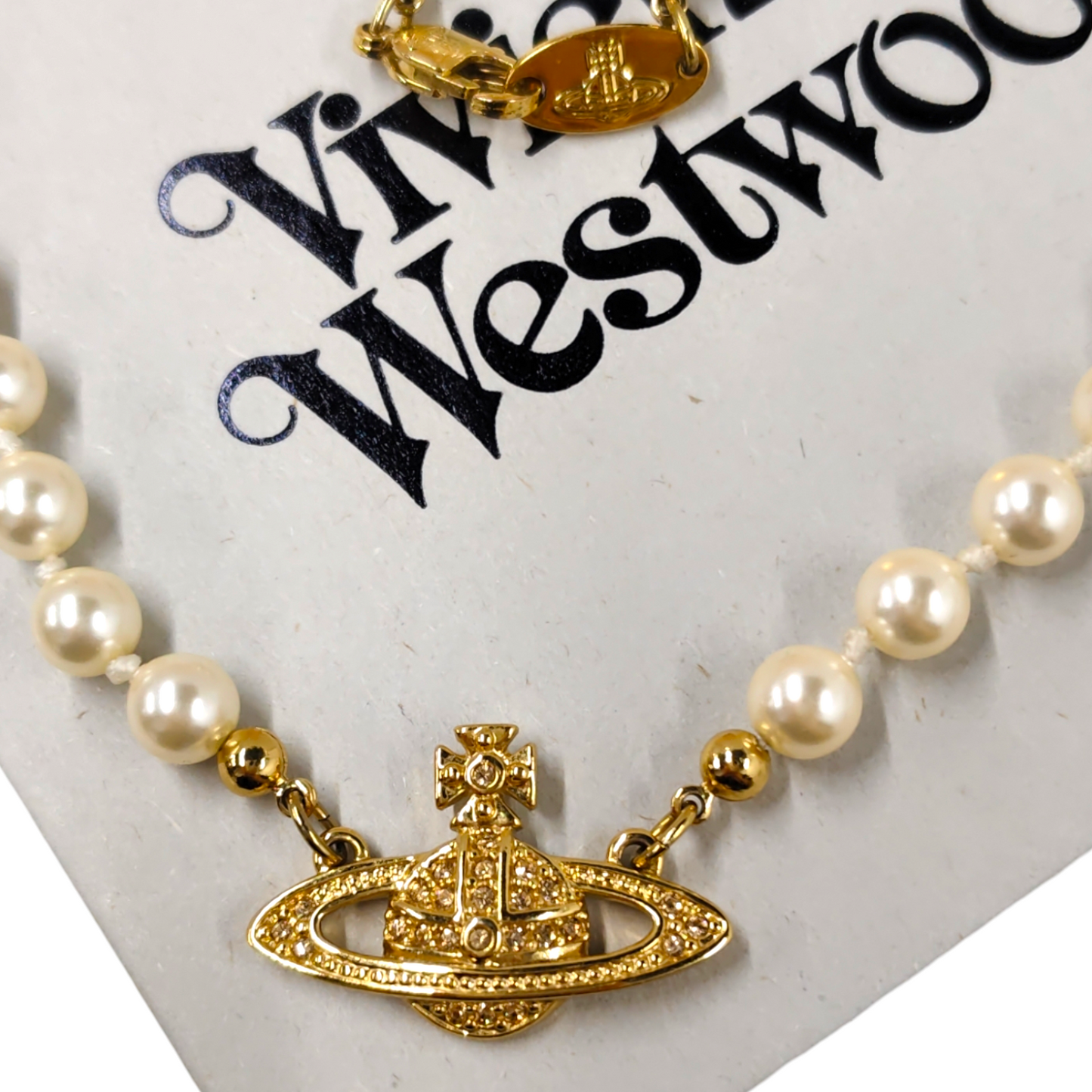 Vivienne Westwood Necklace Westwood MINI BAS RELIFE Rank B