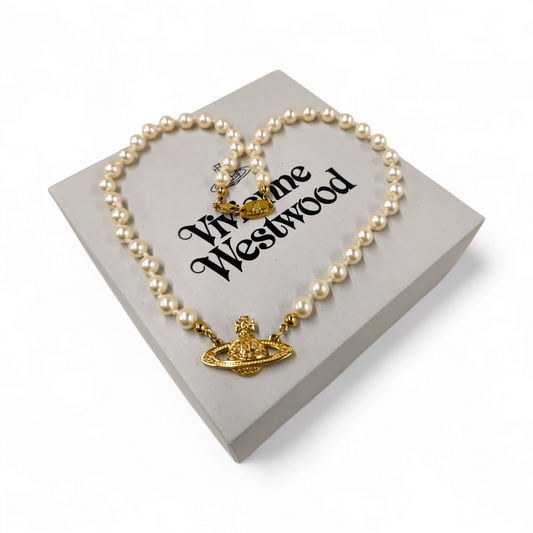 Vivienne Westwood Necklace Westwood MINI BAS RELIFE Rank B