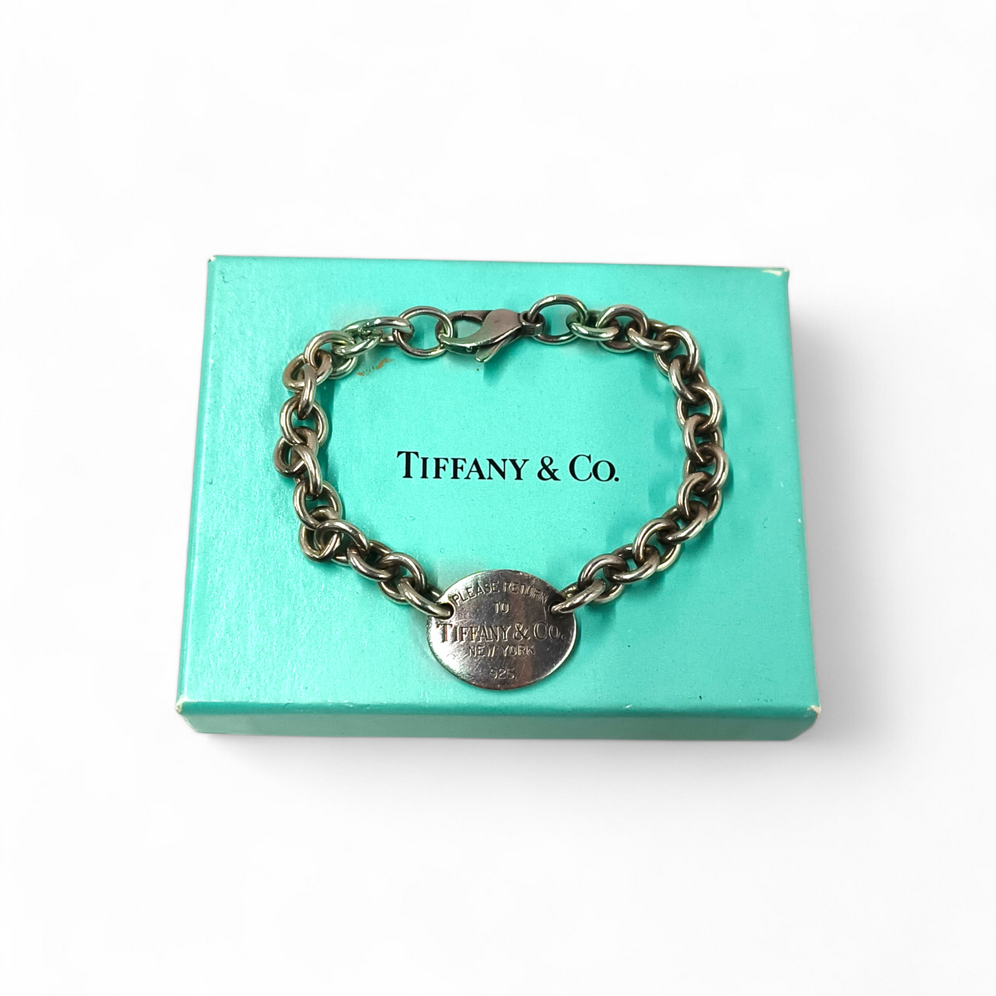 Tiffany&Co. Bracelet 925 OVAL TAG