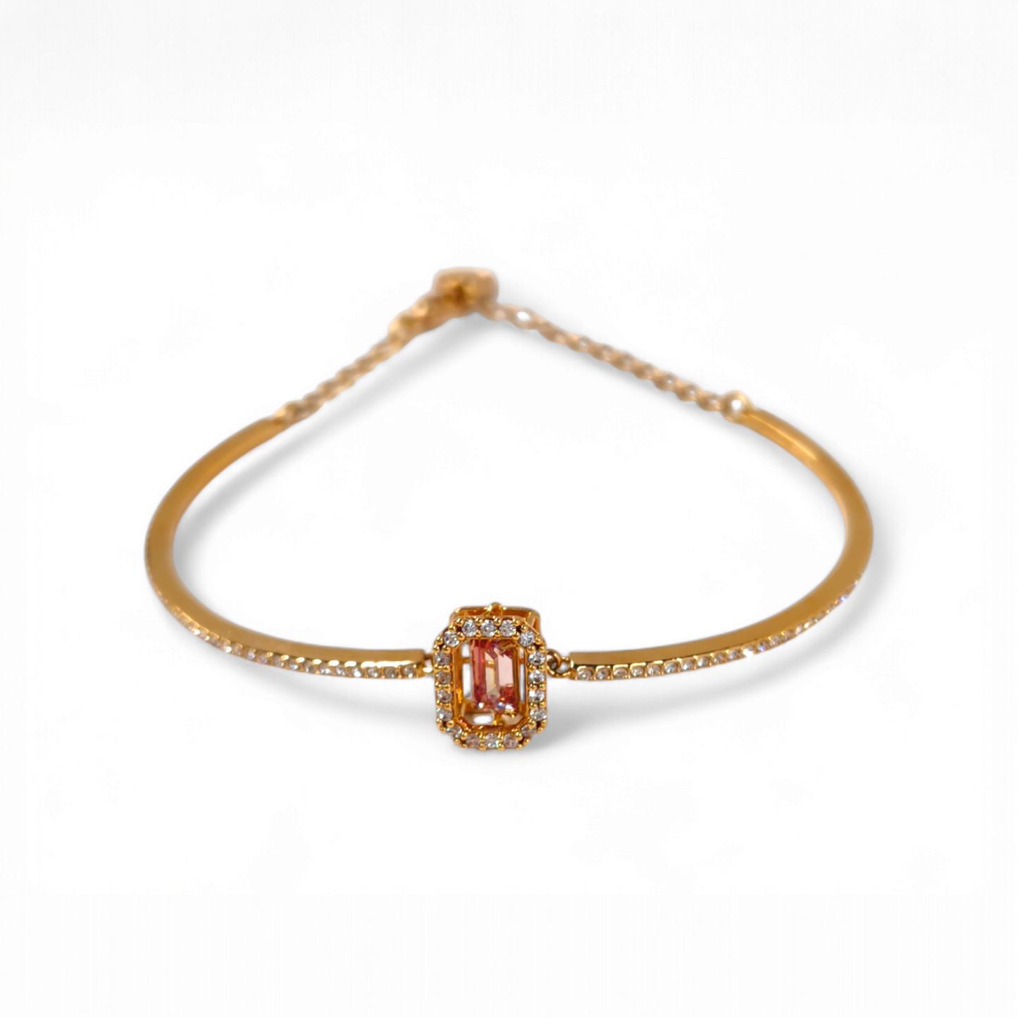 SWAROVSKI Bracelet octagon cut Rose Gold