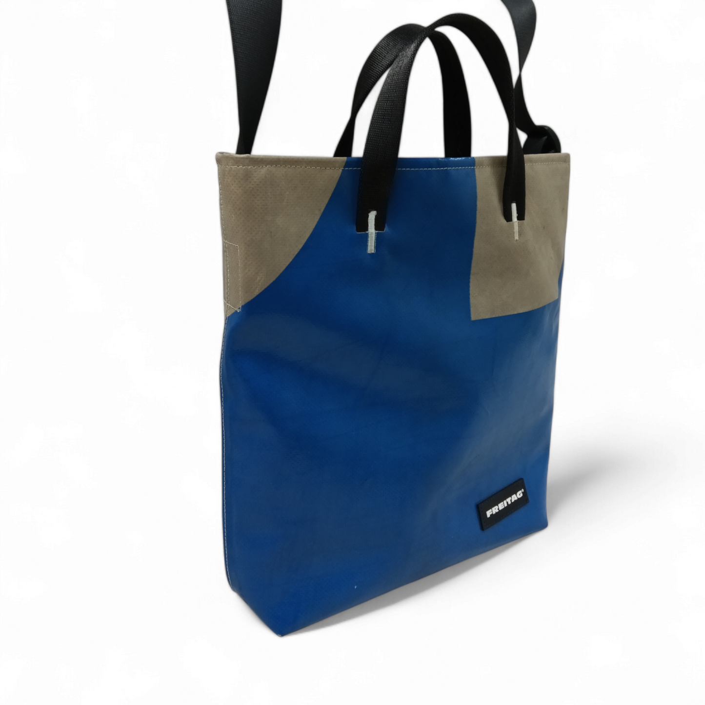 FREITAG 2WAY Bag F202 LELAND Blue And Gray *Scratch* Rank AB