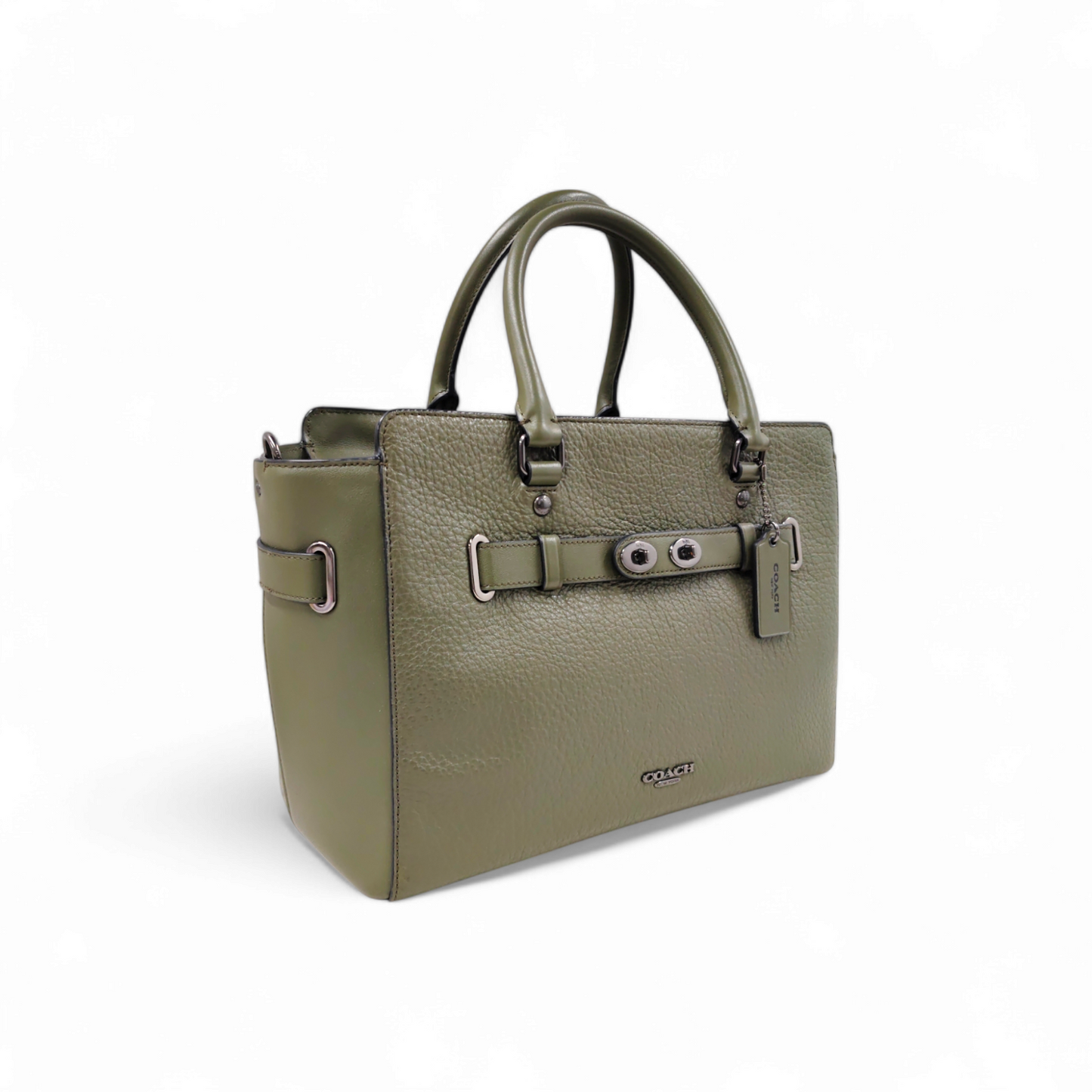 COACH Handbag F35689 Olive Rank B